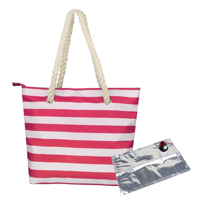 Insulated Tote Bag with Drink Dispenser ViralGalleria.com