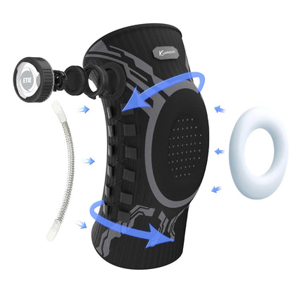 Adjustable Knee Brace with Patella Support Stabilizer ViralGalleria.com