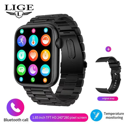 Revolutionary 2025 Smart Watch: Wireless Charging, Bluetooth Calls & Customizable Fitness Tracker for Men and Women