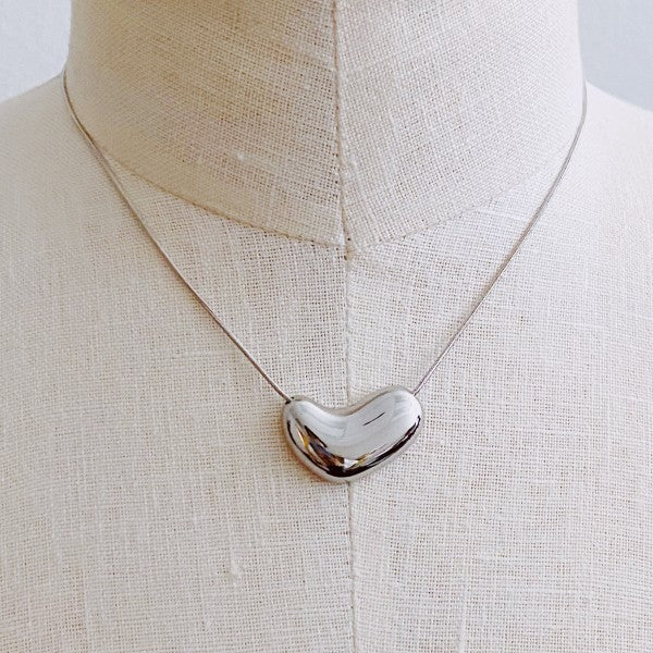 Bold Molten Heart Necklace Shop Style & More | Fresh Looks, Everyday Deals & Free Shipping