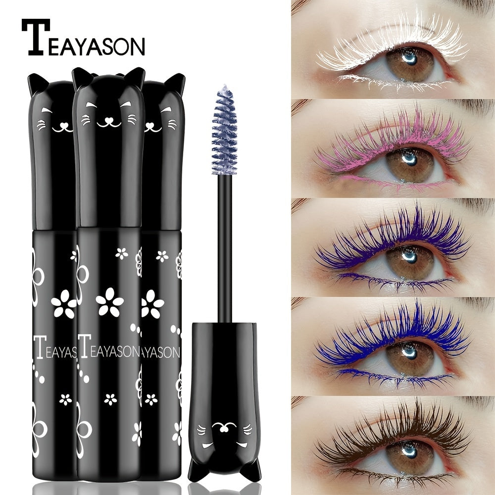 TEAYSON Long-Lasting Waterproof Mascara - Non-Blocking, Smudge-Resistant, Long-Lasting Wear, All-Day Definition, for Everyday & Special Events, Event Makeup | Elegant Packaging | Lightweight Mascara, Eyelash Makeup NovaCart