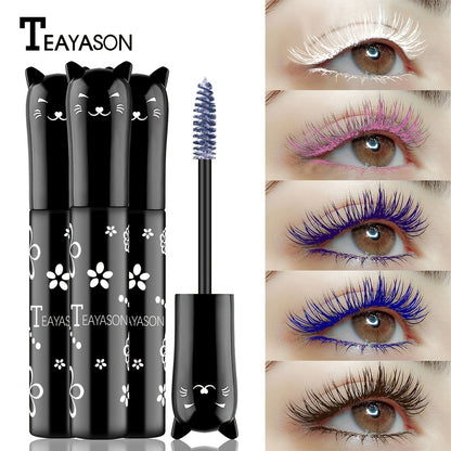 TEAYSON Long-Lasting Waterproof Mascara - Non-Blocking, Smudge-Resistant, Long-Lasting Wear, All-Day Definition, for Everyday & Special Events, Event Makeup | Elegant Packaging | Lightweight Mascara, Eyelash Makeup NovaCart