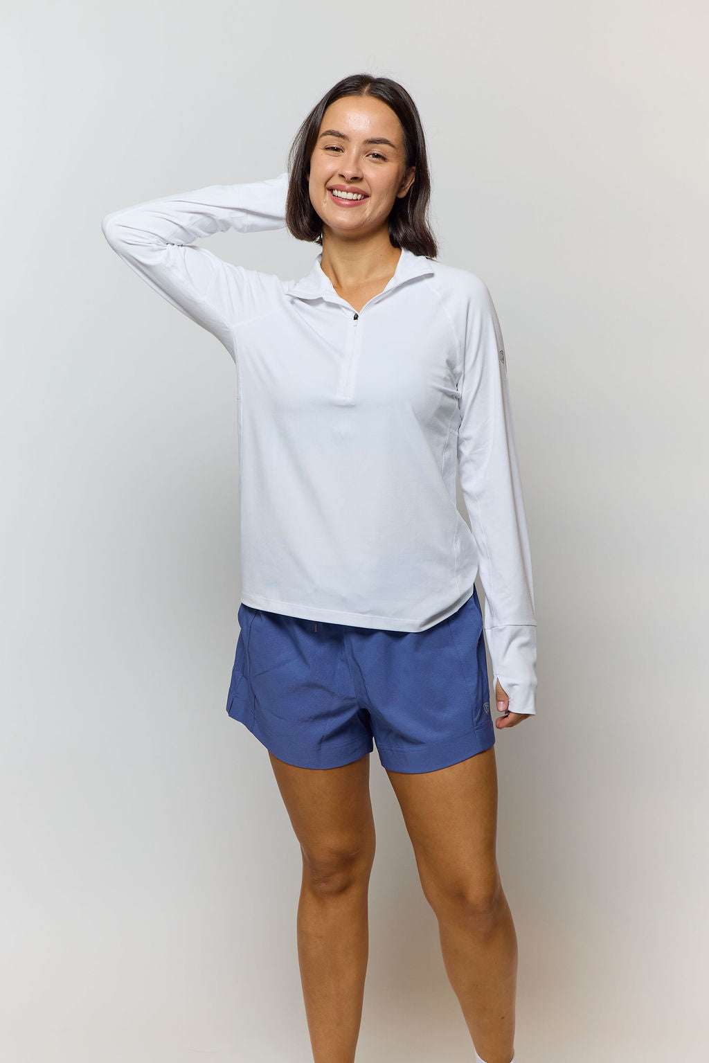 Foudy Mid-Weight Long Sleeve ½ Zip Top Goal Five