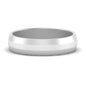 Wedding Band Beveled Edge Matte Fascinating Diamonds