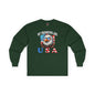 My Pronouns Are U.S.A Long Sleeve Tee The Devil's Pickle
