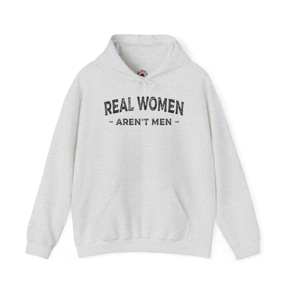 Real Women Aren't Men Hooded Sweatshirt The Devil's Pickle