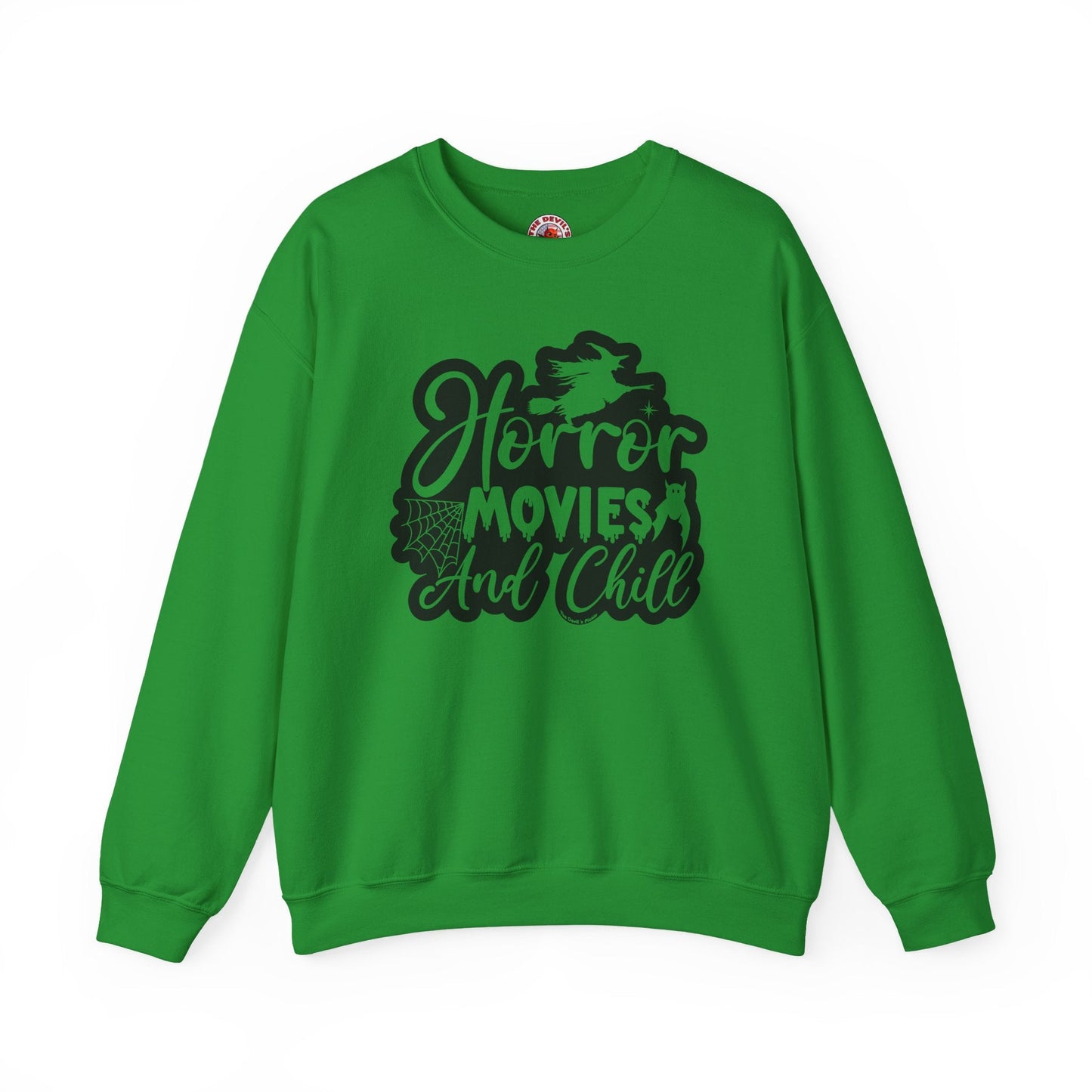 Horror Movies and Chill Crewneck Sweatshirt The Devil's Pickle