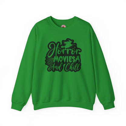 Horror Movies and Chill Crewneck Sweatshirt The Devil's Pickle