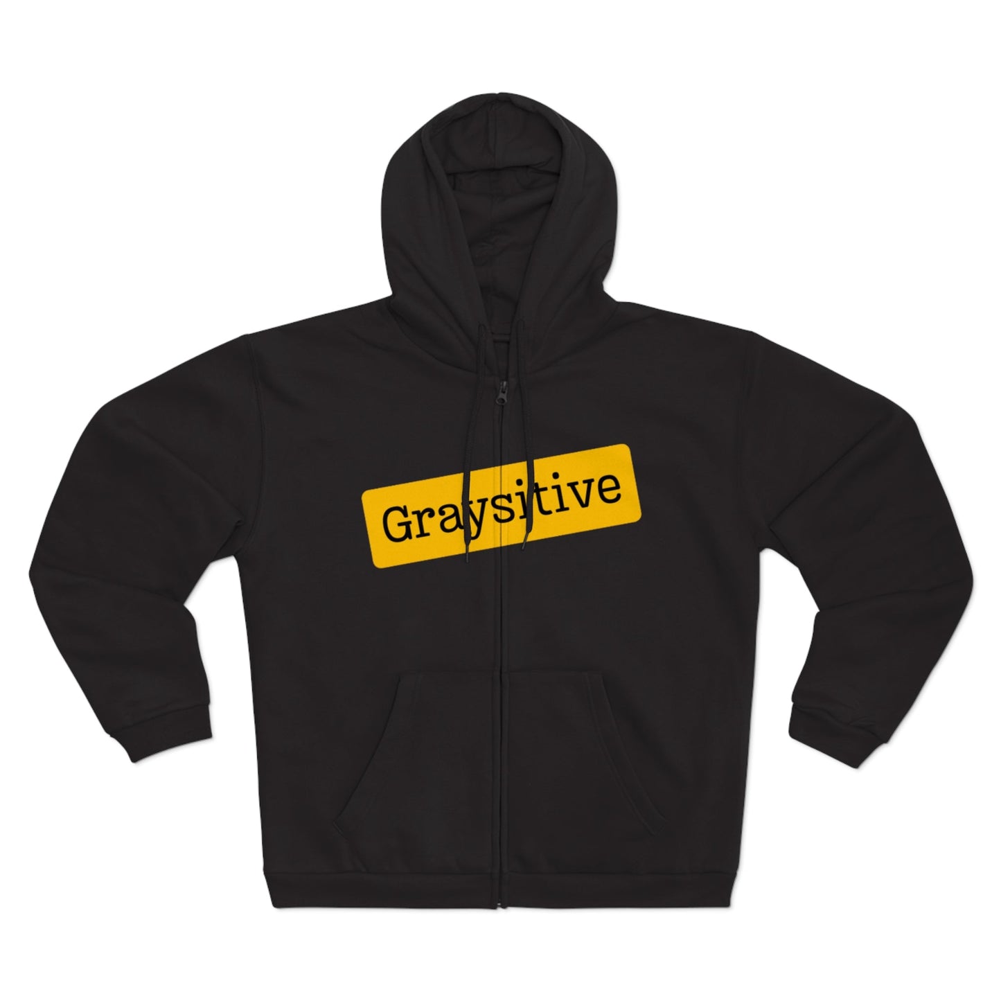 Unisex Hooded Zip Sweatshirt Grayceful LLC