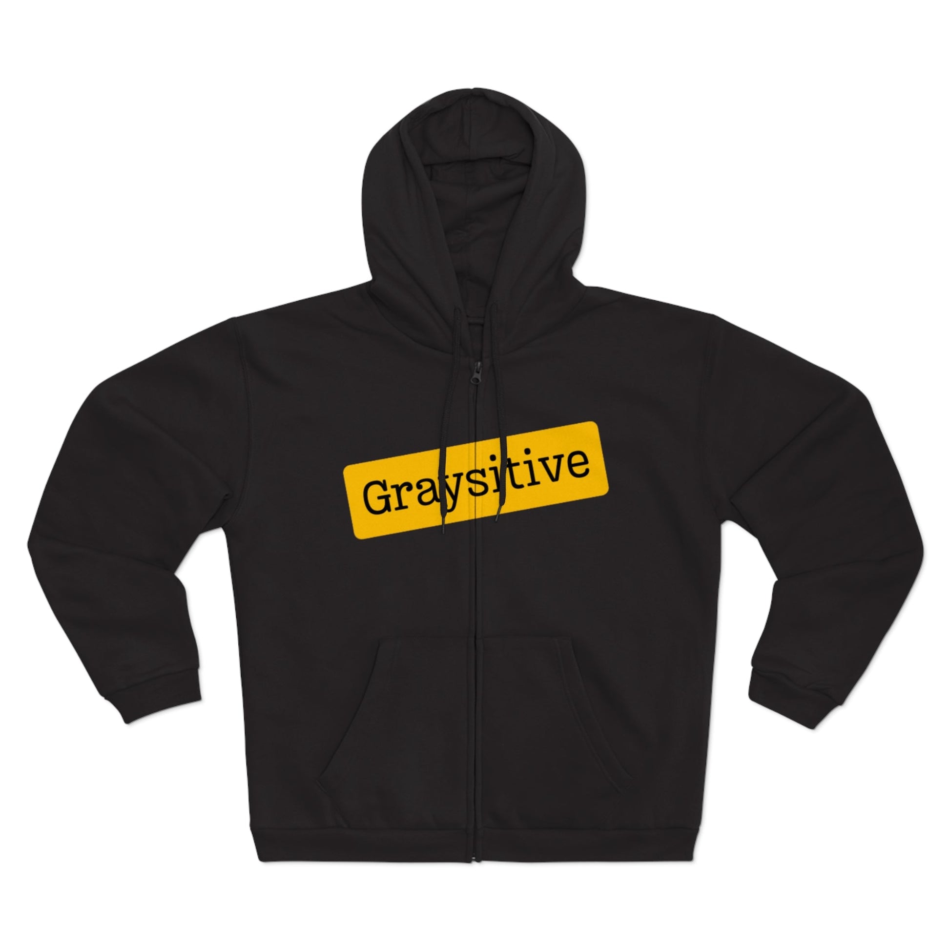 Unisex Hooded Zip Sweatshirt Grayceful LLC