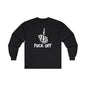 Fuck Off Finger Long Sleeve Tee The Devil's Pickle