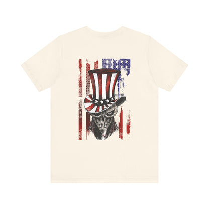 Patriotic Skull T-Shirt The Devil's Pickle
