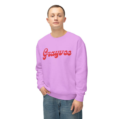 Unisex Lightweight Crewneck Sweatshirt "Grayvee" Grayceful LLC