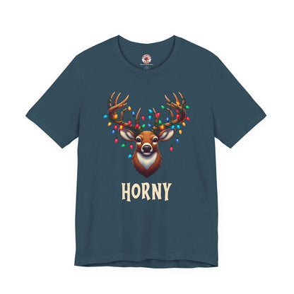 Horny Reindeer T-Shirt The Devil's Pickle