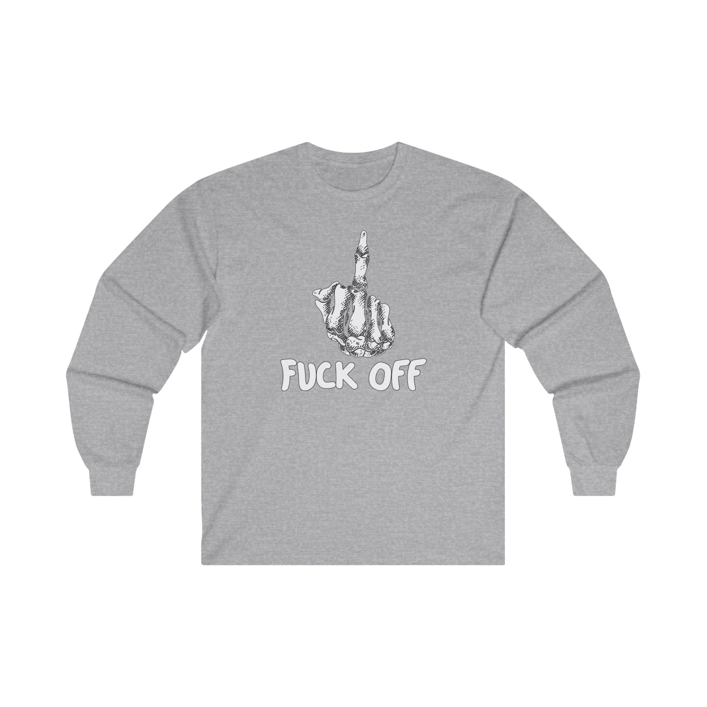 Fuck Off Finger Long Sleeve Tee The Devil's Pickle