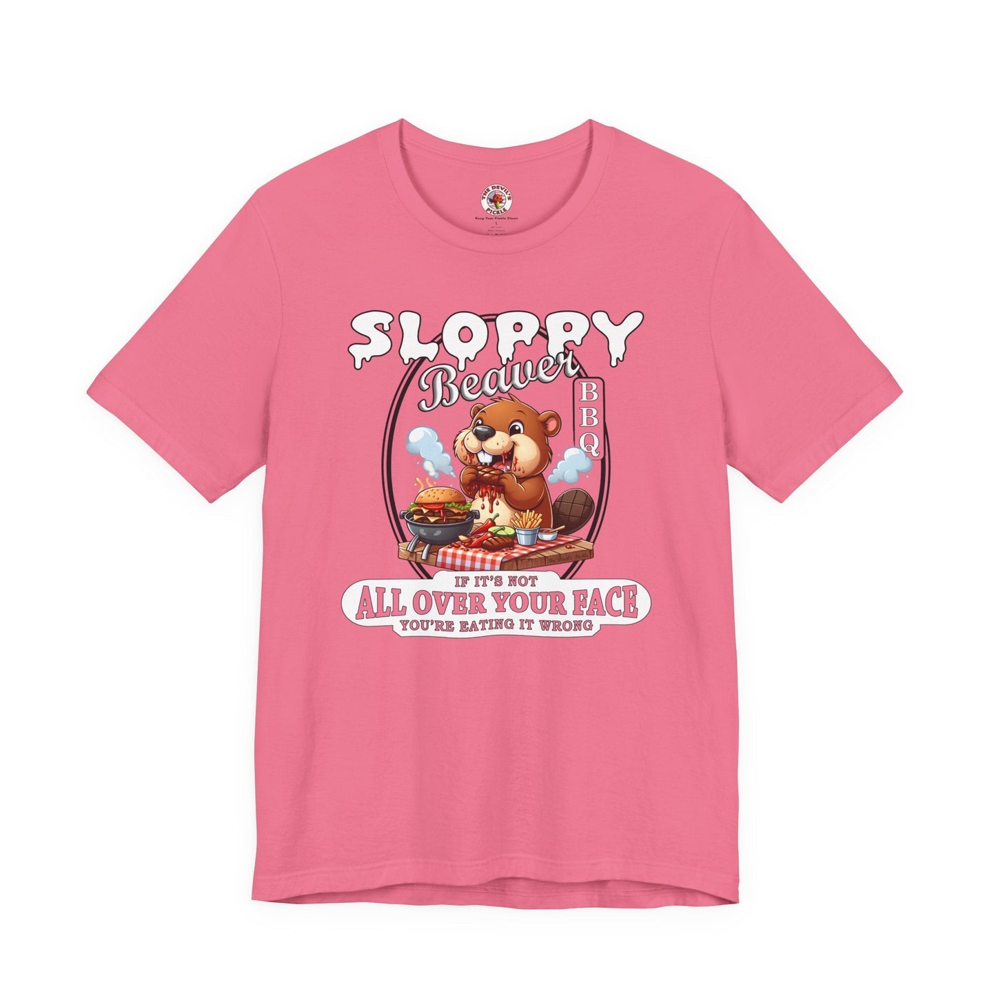 Sloppy Beaver BBQ T-Shirt The Devil's Pickle
