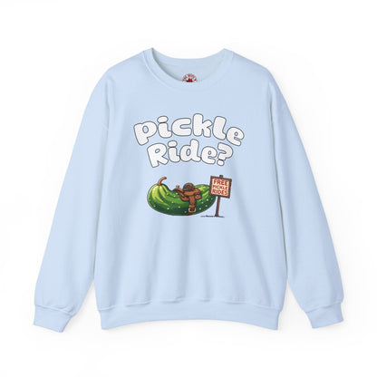Pickle Ride Crewneck Sweatshirt The Devil's Pickle