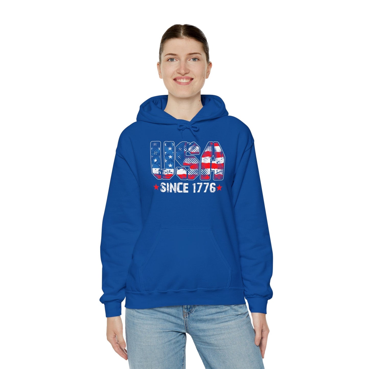 USA Since 1776 Hooded Sweatshirt The Devil's Pickle