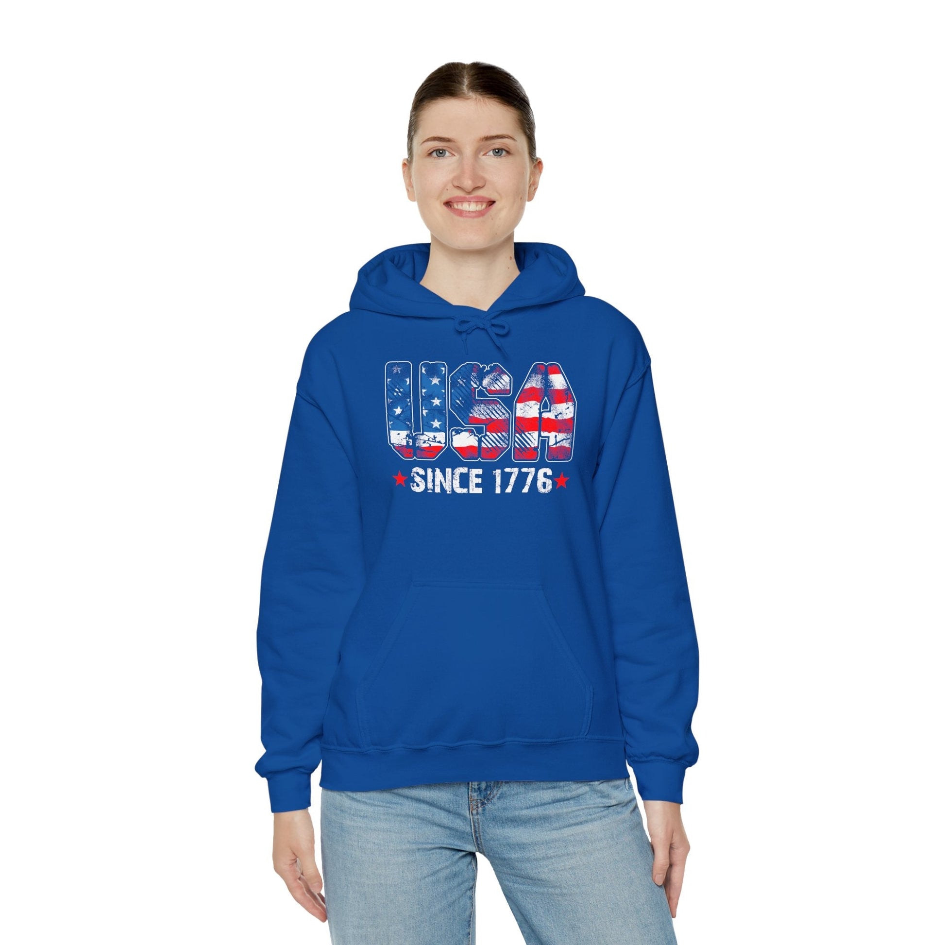 USA Since 1776 Hooded Sweatshirt The Devil's Pickle