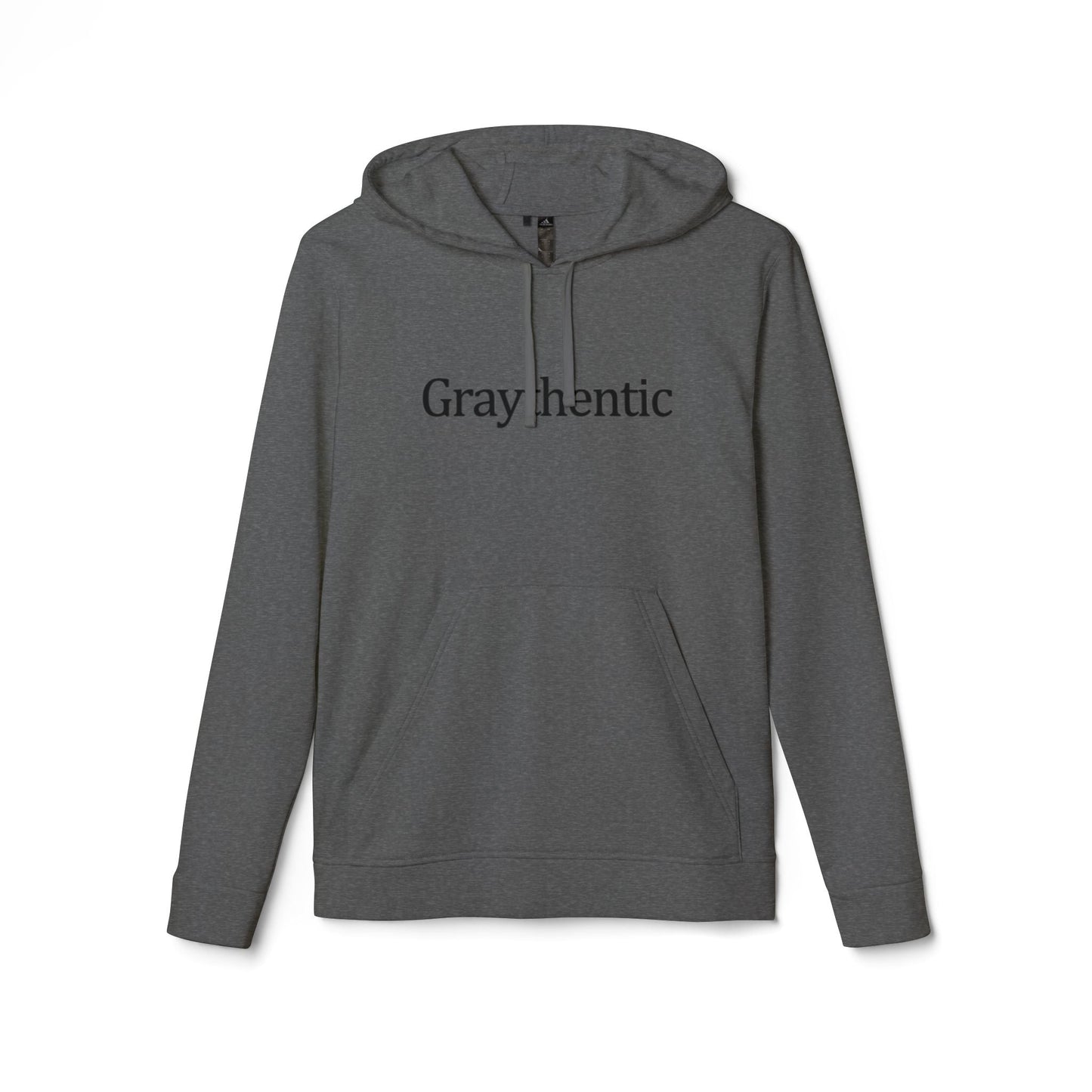 adidas Unisex Fleece Hoodie "Graythentic" Grayceful LLC