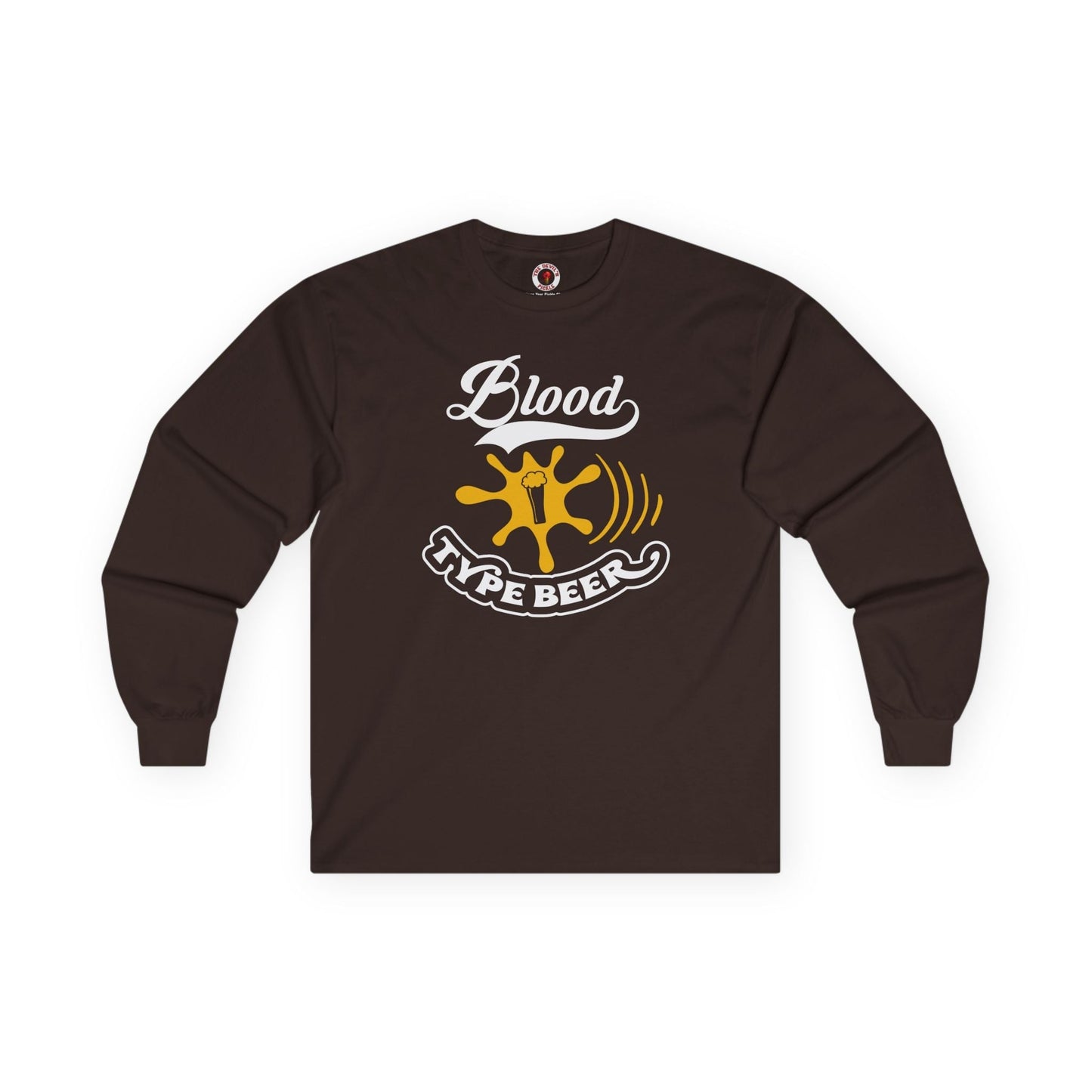 Blood Type Beer Long Sleeve Tee The Devil's Pickle