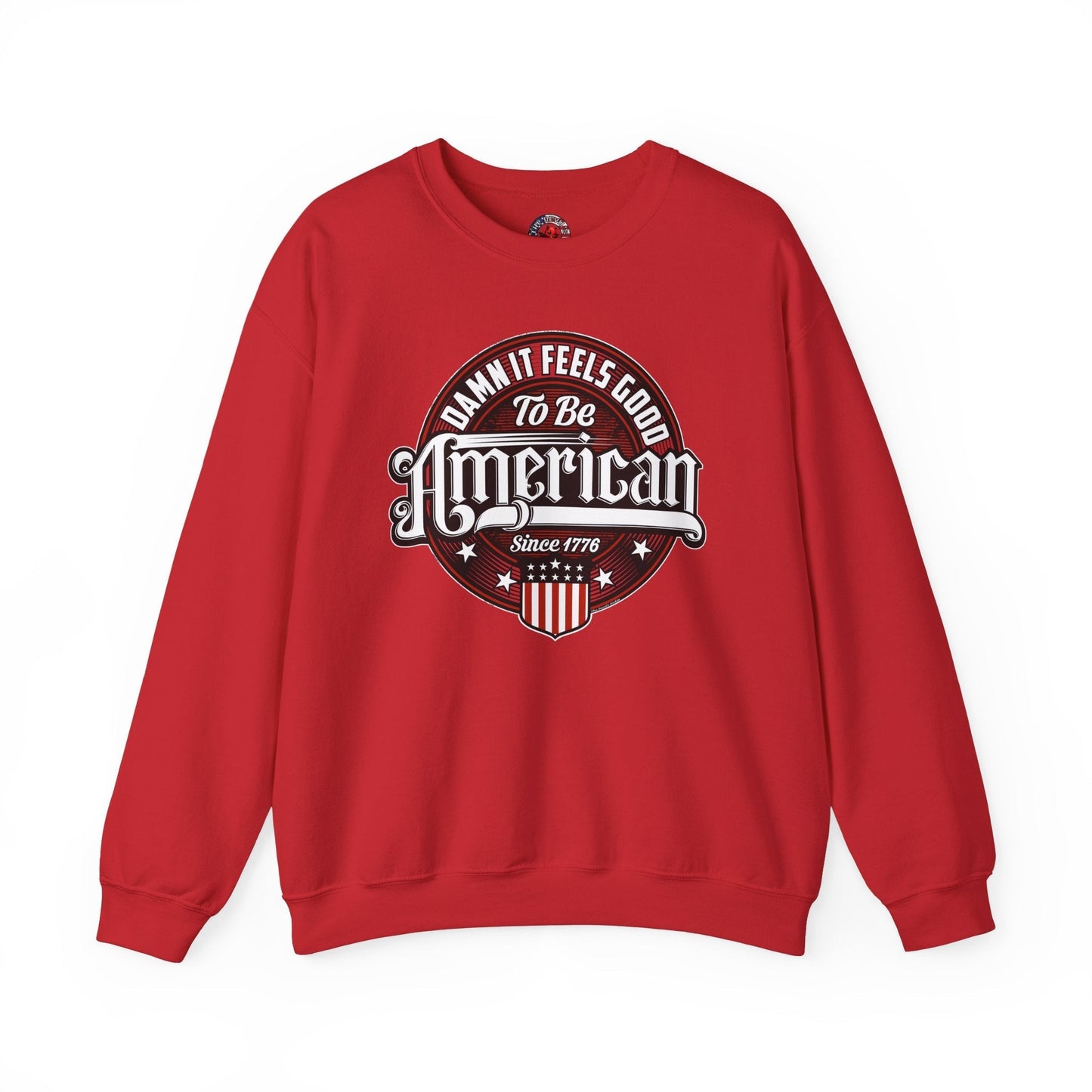 Damn it Feels Good To Be American Crewneck Sweatshirt The Devil's Pickle