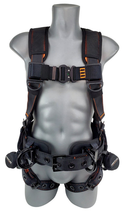Frontline 110CTB Combat Lite Full Body Harness all Aluminum Hardware and Suspension Trauma Straps 3X/4X VM Hardware