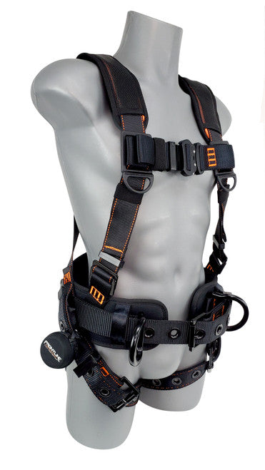 Frontline 110CTB Combat Lite Full Body Harness all Aluminum Hardware and Suspension Trauma Straps XL/2X VM Hardware