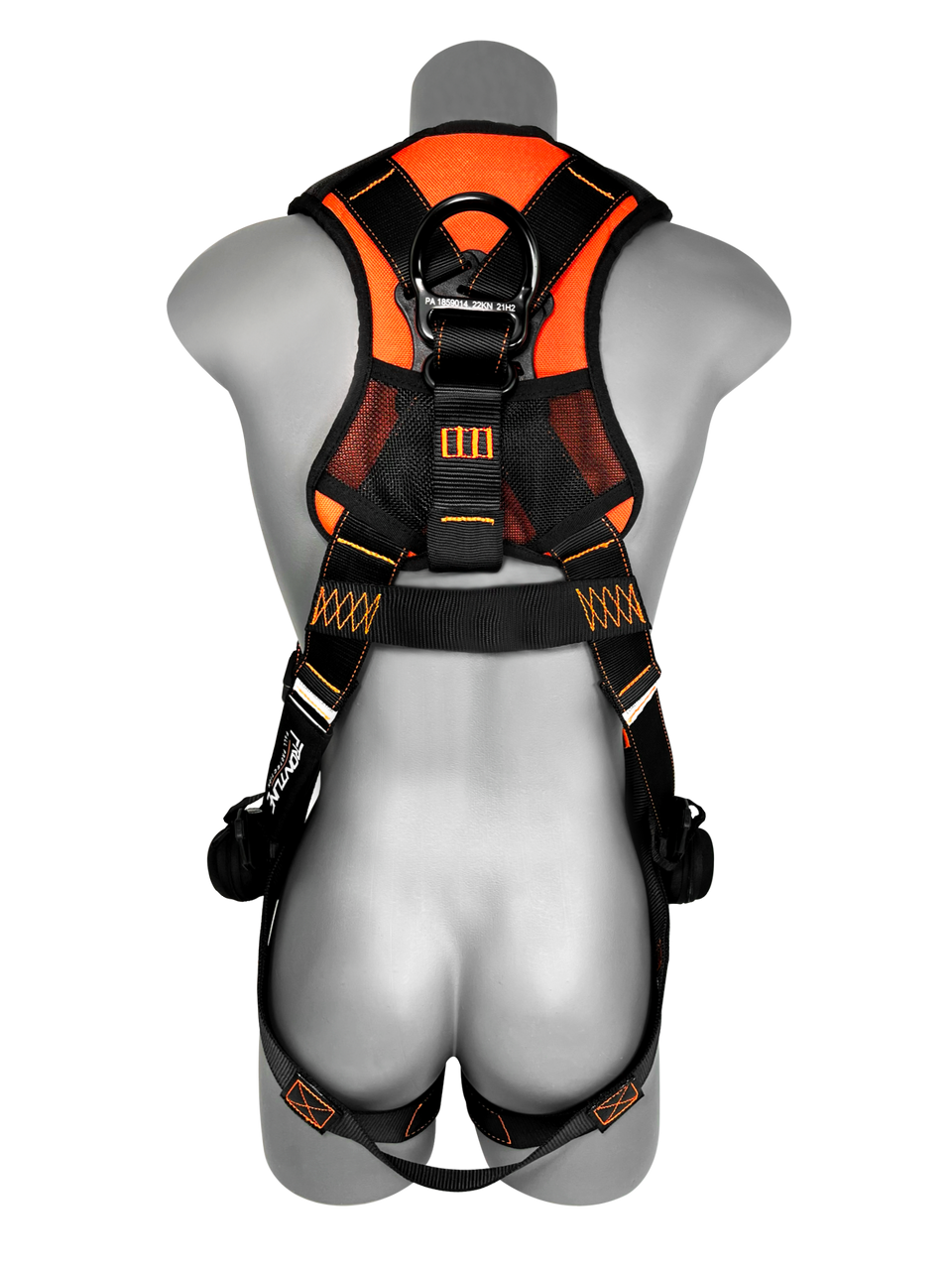 Frontline 110VTB Combat Lite Vest Style Harness with Aluminum Hardware and Suspension Trauma Straps M/L VM Hardware