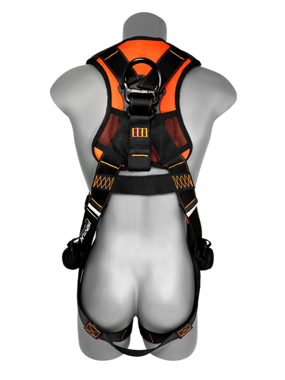 Frontline 110VTB Combat Lite Vest Style Harness with Aluminum Hardware and Suspension Trauma Straps M/L VM Hardware