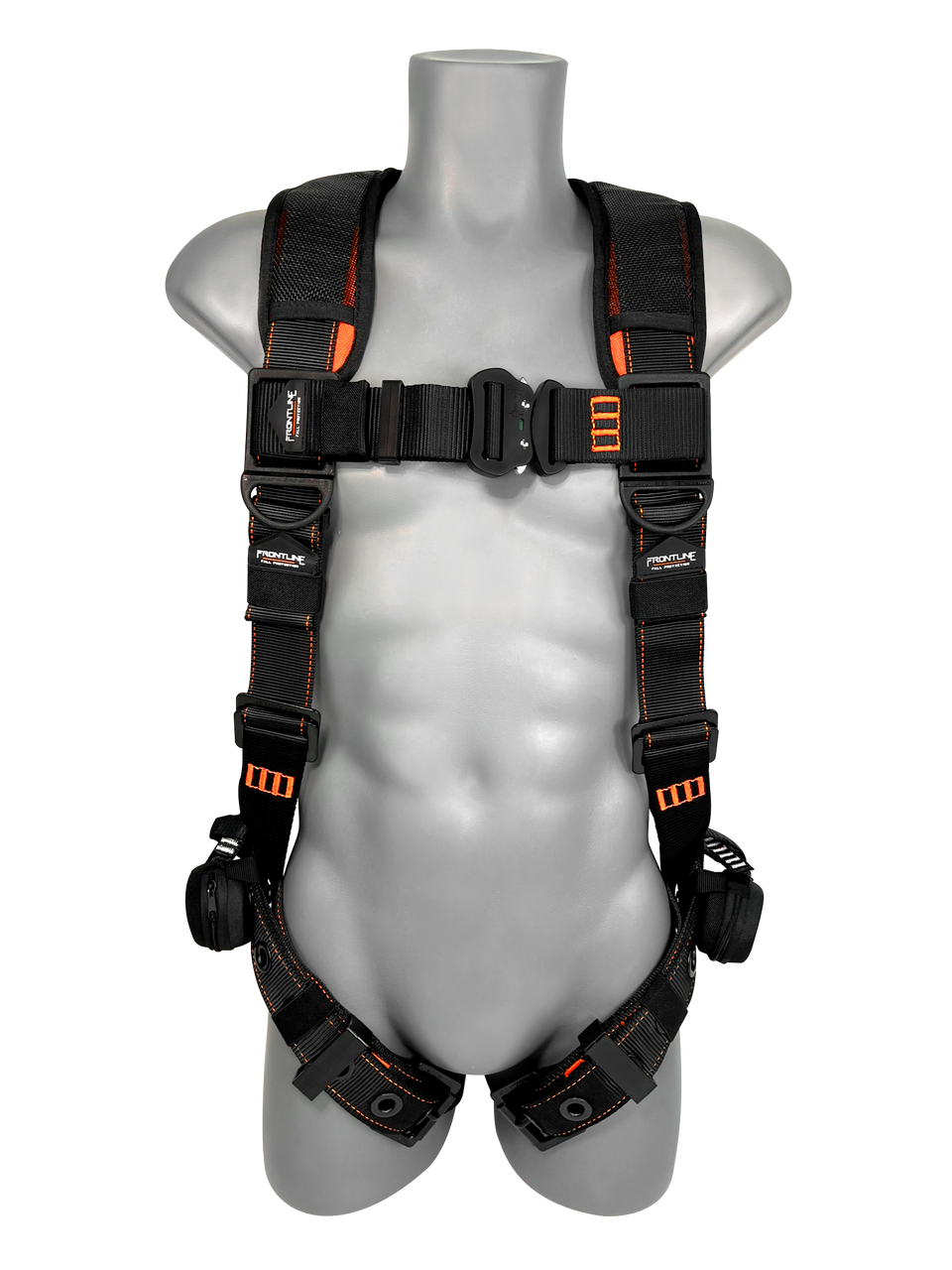 Frontline 110VTB Combat Lite Vest Style Harness with Aluminum Hardware and Suspension Trauma Straps 3X/4X VM Hardware