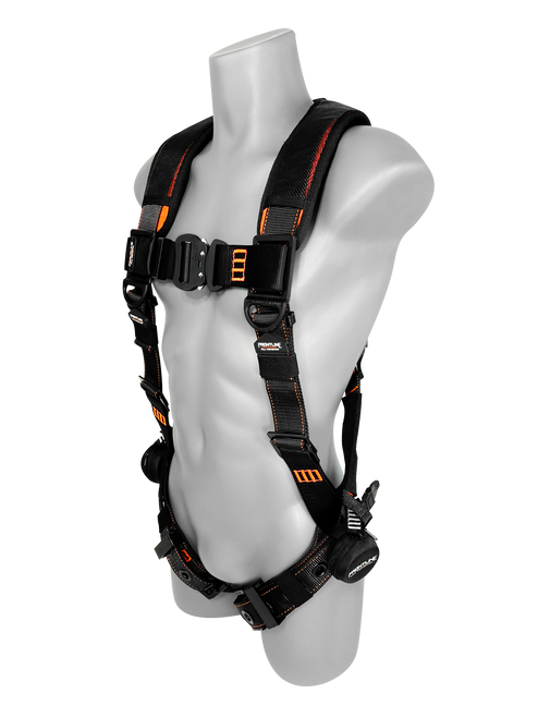 Frontline 110VTB Combat Lite Vest Style Harness with Aluminum Hardware and Suspension Trauma Straps 3X/4X VM Hardware