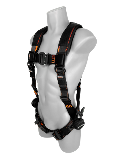 Frontline 110VTB Combat Lite Vest Style Harness with Aluminum Hardware and Suspension Trauma Straps XL/2X VM Hardware