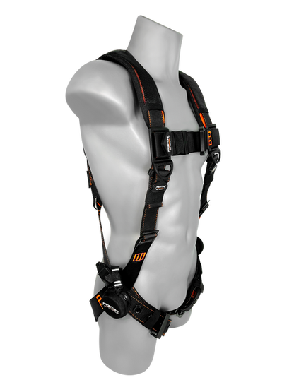 Frontline 110VTB Combat Lite Vest Style Harness with Aluminum Hardware and Suspension Trauma Straps 3X/4X VM Hardware