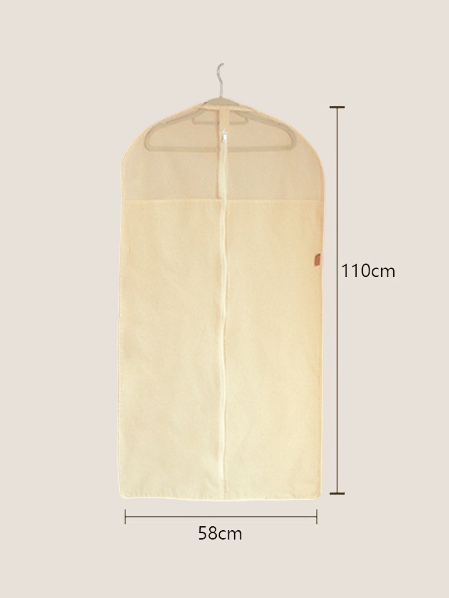 Linen Cotton Clear Window Dust-Proof Storage Bags LINTICO