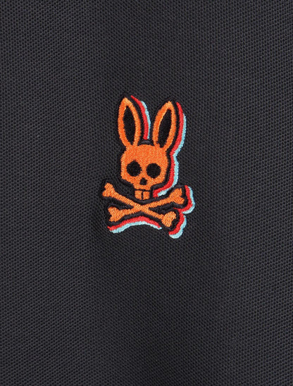 Psycho Bunny Sanderson Pique Polo - Navy Denim Exchange