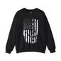 Freedom American Flag Crewneck Sweatshirt The Devil's Pickle