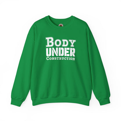 Body Under Construction Crewneck Sweatshirt The Devil's Pickle