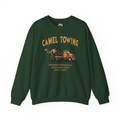 Camel Towing Crewneck Sweatshirt The Devil's Pickle
