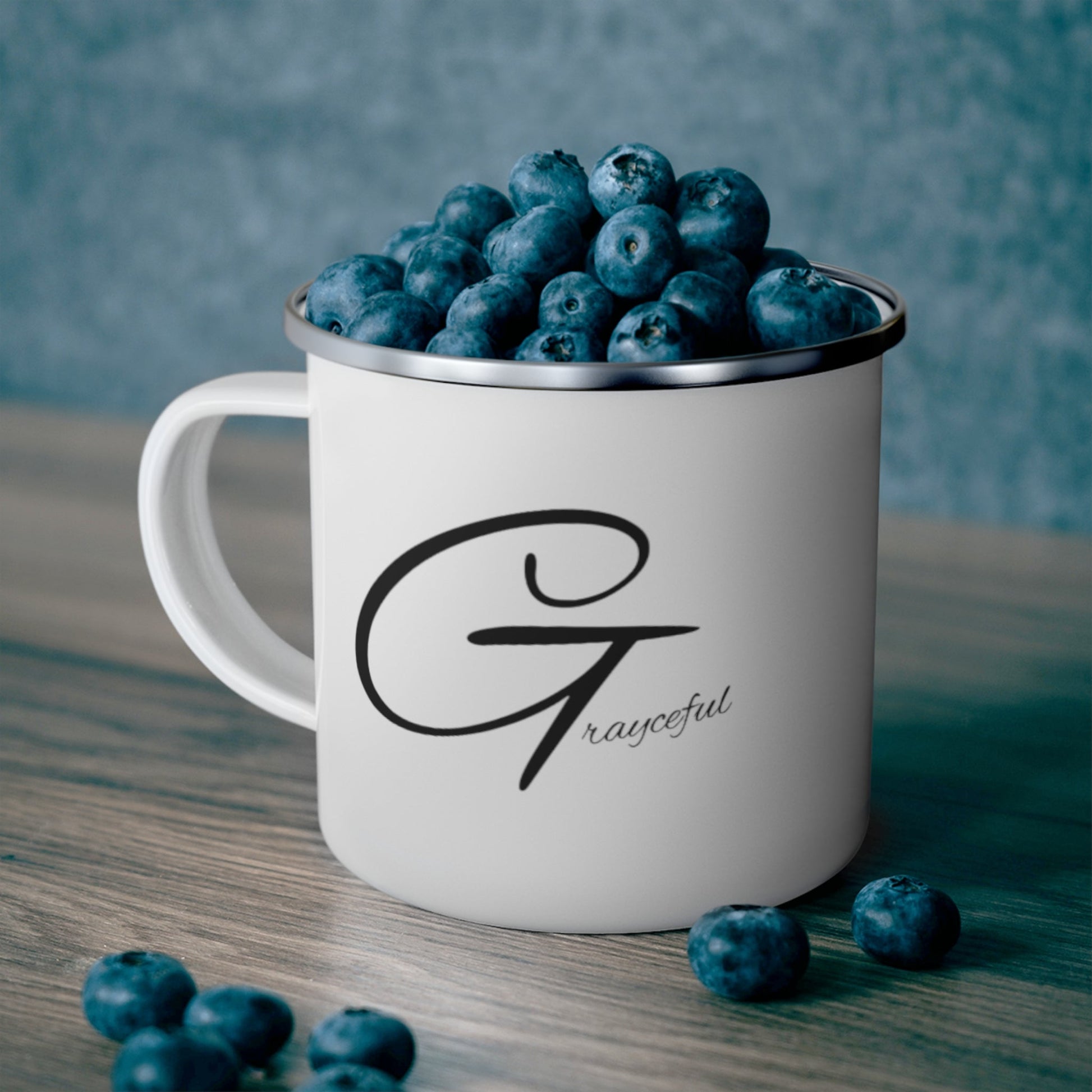 Enamel Camping Mug Grayceful LLC