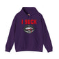 I Suck Hooded Sweatshirt The Devil's Pickle