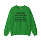 It's Not Easy Being My Wife's Arm Candy Crewneck Sweatshirt The Devil's Pickle