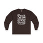 Pour Me Some Whiskey Tell Me I'm Pretty Long Sleeve Tee The Devil's Pickle