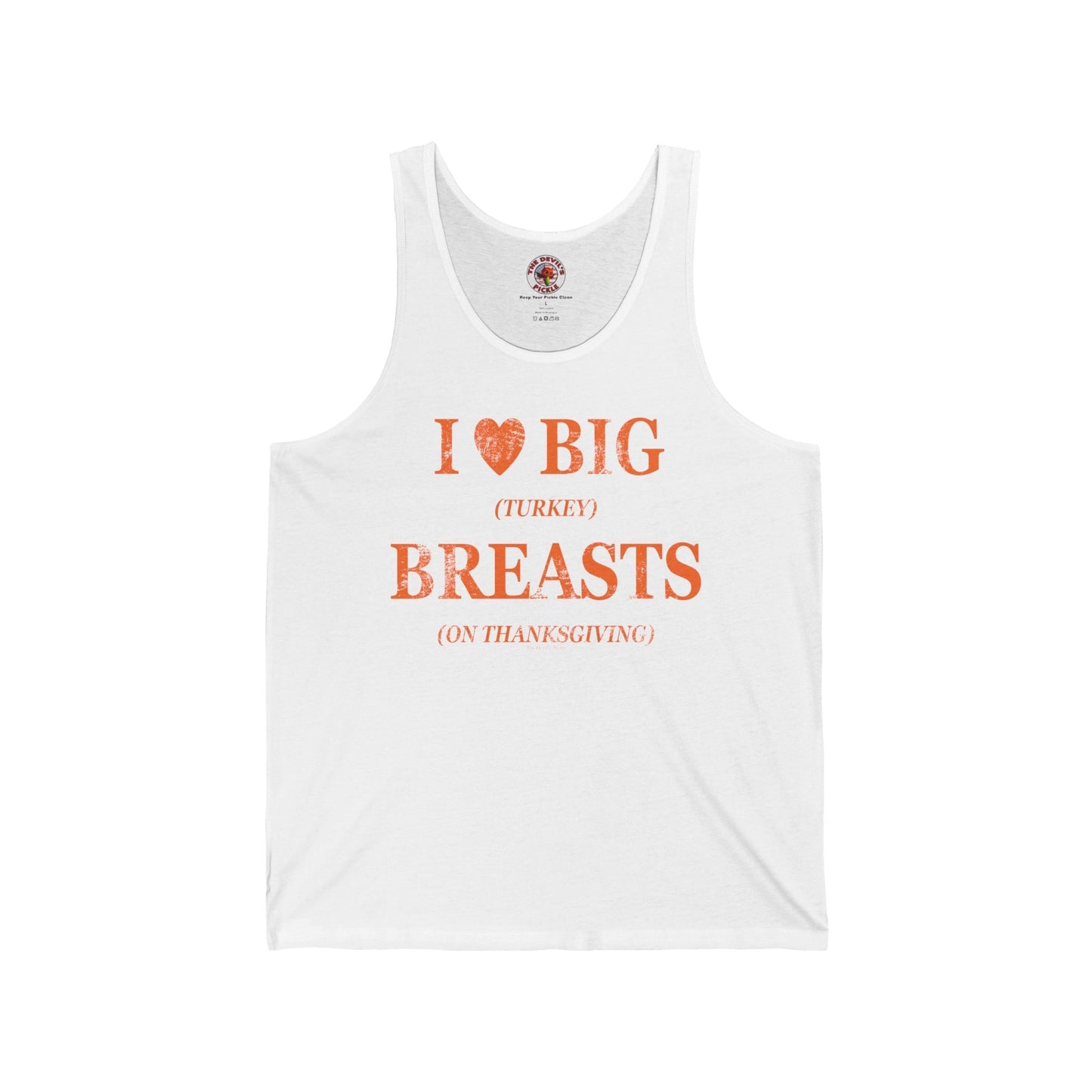 I Heart Big Breasts Tank Top The Devil's Pickle