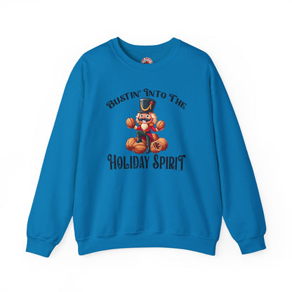 Bustin' Into The Holiday Spirit Crewneck Sweatshirt