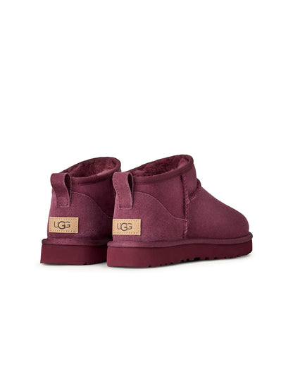 UGG Womens Classic Ultra Mini - Burnt Magenta Denim Exchange