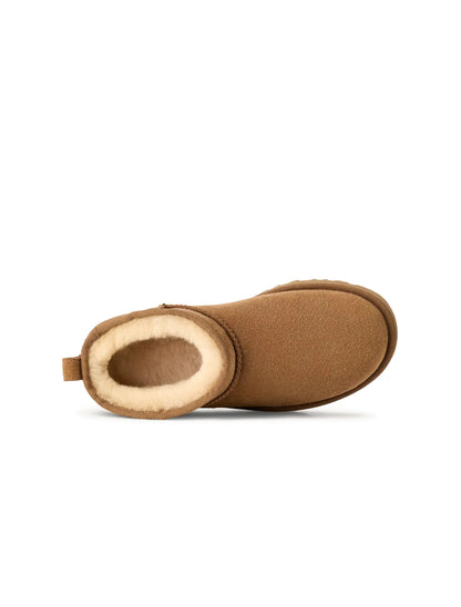 UGG Womens Classic Ultra Mini - Chestnut Denim Exchange