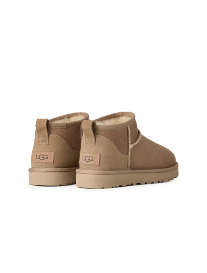 UGG Womens Classic Ultra Mini - Sand Denim Exchange