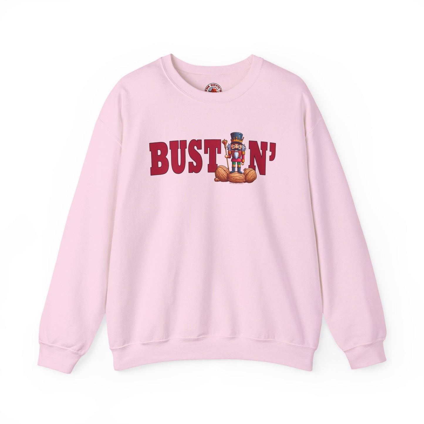 Bustin' Nuts Crewneck Sweatshirt The Devil's Pickle