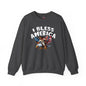 I Bless America Crewneck Sweatshirt The Devil's Pickle